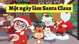 Một ngày làm Santa Claus đi phát quà Noel trong Play together #35 -  BIGBI