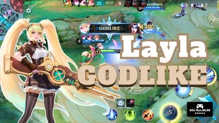MLBB - LAYLA GODLIKE ✨️