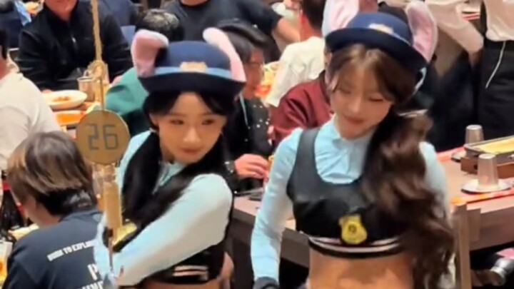 全网最会跳舞的兔子警官第三弹