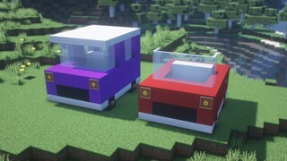 How to build Cutie cars in Minecraft