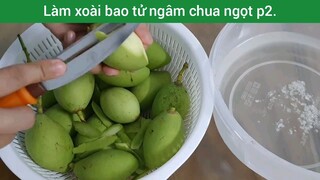 Làm xoài bao tử ngâm chua ngọt p2