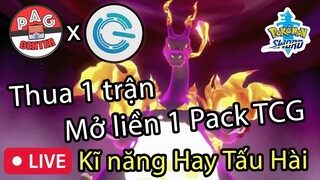 (Gamestop.vn X PAG Center) Thua 1 trận VGC mở liền 1 pack TCG...!!! | Pokemon Sword and Shield