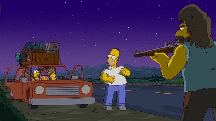 The Simpsons: The Homers are expelled from Springfield #TheSimpsons #SimpsonsSeries #Anime