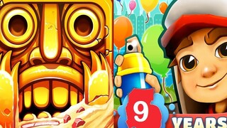 SUBWAY SURFERS COPENHAGEN 2021 กับ TEMPLE RUN 2 BLAZING SANDS 2021 iOS