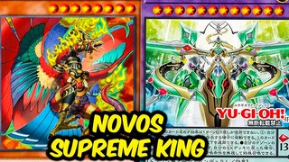 YU-GI-OH | NOVAS CARTAS REI SUPREMO & DECK NOVO de FIRE KING !