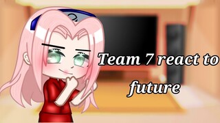 Team 7 react to future |🌸Sakura Haruno 🌸| Short | 1k subs special | First Reaction Video |