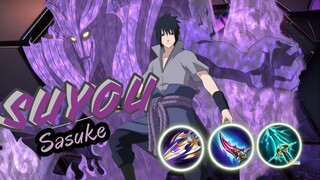 Suyou jadi makin sangar pakai skin Sasuke terbaru! Combo-nya makin cepat, efeknya makin keren! Siap