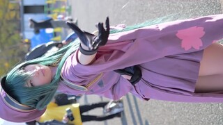 (*?╰╯`?) 247 Japan Comic Exhibition cosplay langsung penghargaan HD nona muda