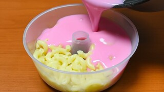 Strawberry Macaroni Pudding