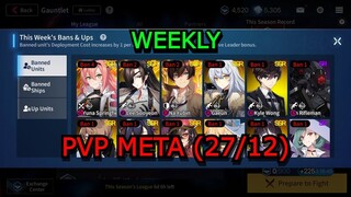 Luận bàn Meta PvP (27/12)  - Rủ nhau ngồi tù cả đám =)))))