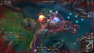 Brand quăng R được pentakill vì nổ lan trong URF #game