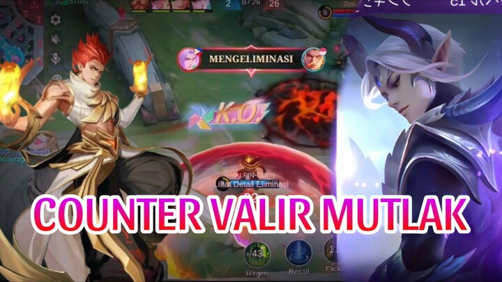 COUNTER VALIR MUTLAK BABY!!!