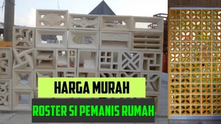 Harga Roster partisi pemanis rumah || Lubang Angin || Loster || lubang sirkulasi