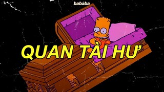 quan tài hư - quang tèo young milo ateo lyrics video by bababa//333