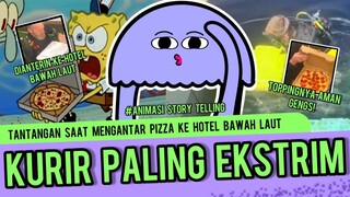 Mamang Paket PALING EKSTRIM "Mengantar Pizza Ke Bawah Laut" | Animasi Story Telling