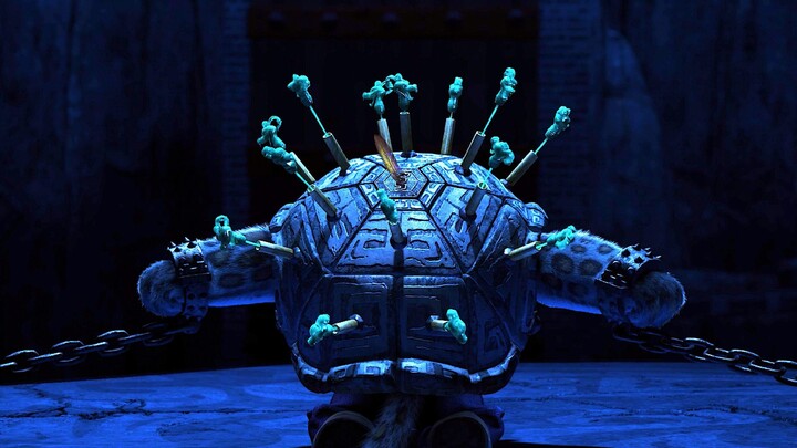 Why is the prison break scene with the Great Dragon considered the pinnacle of global animated films