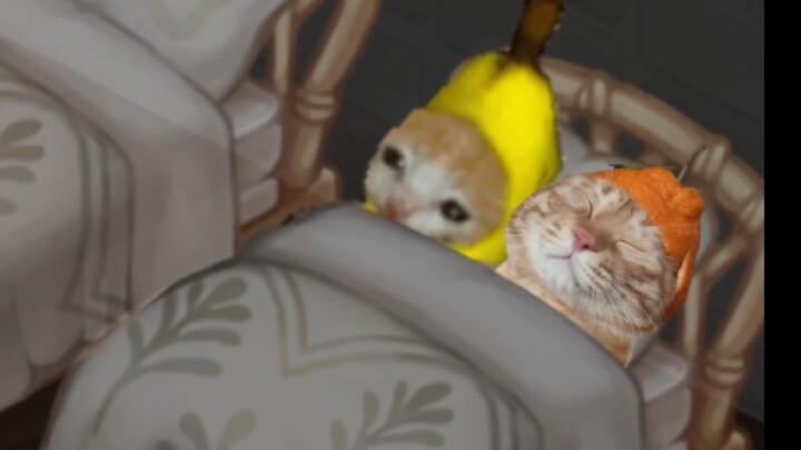 Banana Cat's Spooky Dormitory Late-Night Chat