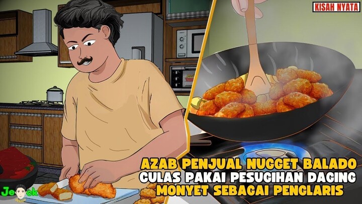 AZAB PENJUAL NUGGET PEDAS PAKAI PESUGIHAN DAGING MONYET SEBAGAI PENGLARIS