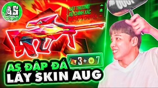 AS Mobile Phá Nát Đá Chế Tác Để Lấy Skin AUG Tối Thượng Siêu Mạnh | FREE FIRE