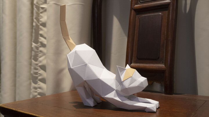 [Arts & Crafts] Membuat Kucing dari Kertas