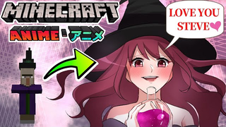 【Minecraft 配音漫画】女巫制作爱情药水想让史蒂夫坠入爱河