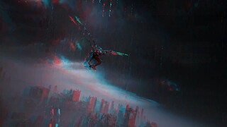 3D anime Anaglyph Tunshi Xingkong 4K 80% MORE  DEPTH  P4