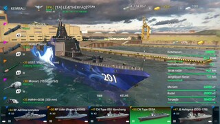 Modern Warships: CN Type 055A “White Tiger From China” Gameplay