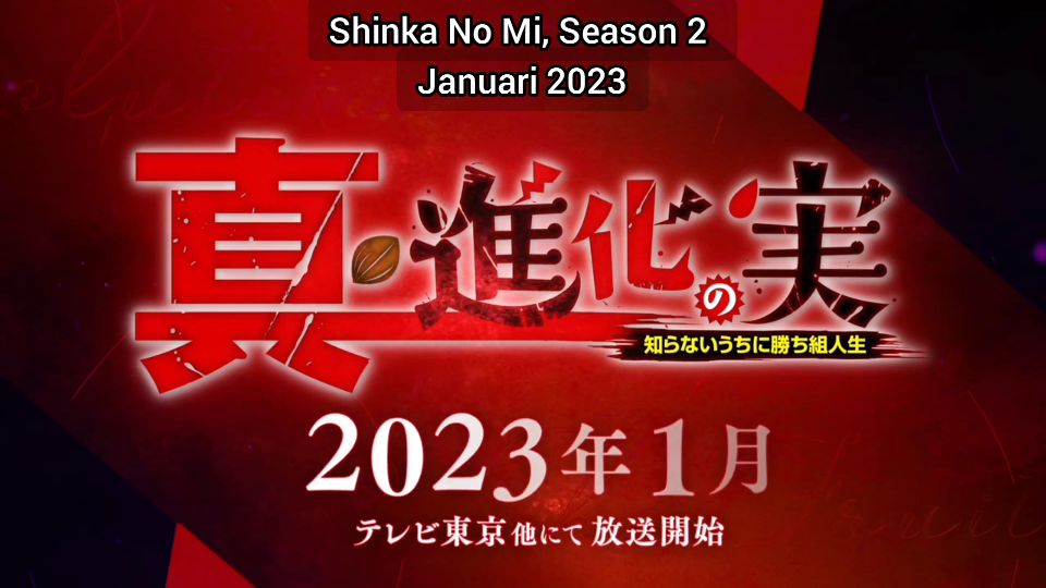 Trailer da temporada 2 de Shinka no Mi