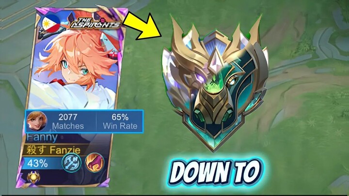 OMG MOONTON NEW UPDATE FANNY GAMEPLAY EPIC SOLO CARRY TEAM - MLBB