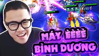 NHÀ VÔ ĐỊCH TRỞ LẠI VỚI ĐỘI HÌNH MÁY È BÌNH DƯƠNG | ĐỘI HÌNH 4 ĐẤU SĨ 3 HƯ KHÔNG