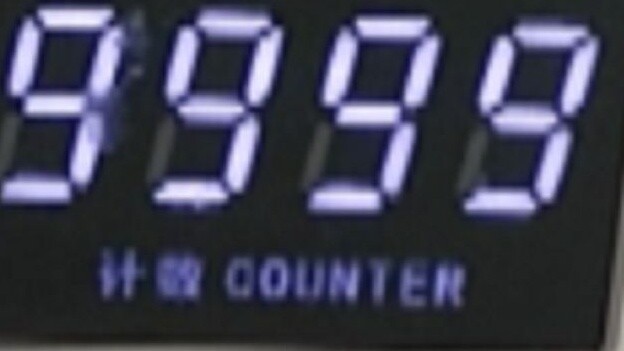 Máy cán đếm 9999 lần và reset về 0