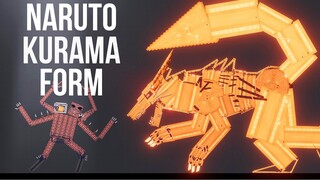 Naruto Kurama Form vs Brick Golem - People Playground 1.22.3