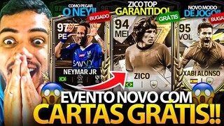 EVENTÃO! 😱 COMO PEGAR NEYMAR 97 & ZICO DE GRAÇA 🔥 | NOVO MODO DE JOGO LANÇADO 🤯 - FC MOBILE 2024