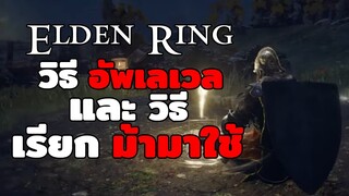 elden ring สอน อัพเลเวล + วิธีเรียก ม้า มา ใช้