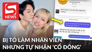 Bạn trai của Miko Lan Trinh lại dính "phốt": Bị tố làm nhân viên nhưng tự nhận "góp vốn mở quán bar"