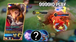 LESLEY DEADLY 1ST SKILL + ONE SHOT BUILD IS HERE🔥 - TOP GLOBAL LESLEY