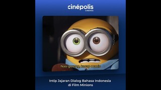 Nasi Goreng....Kecap Manis... Apa Lagi Bahasa Indonesia Di Film Minions? 🤔🇮🇩  #shorts