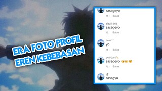 Menyambut Final Episode Attack on Titan Fansnya ramai menggunakan Foto Profil kebebasan