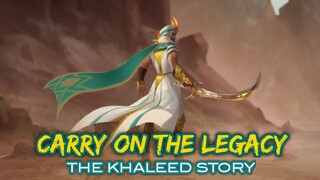 NEW HERO KHALEED DESERT SOLDIER BACKGROUND STORY | MOBILE LEGENDS