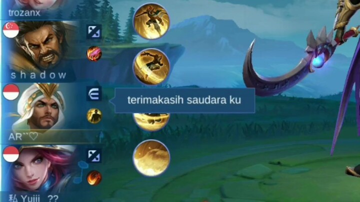 masyaallah, sangat mencerminkan player game ini