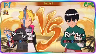 Boruto Karma Progression VS Lee Boy - Naruto Storm Connections Android Gameplay