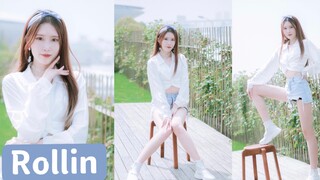 【楷楷_Timeless】『Rollin』'Kemeja putih, celana jeans, dan sepatu putih adalah cinta pertamamu di bawah s