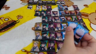 [Pipa Nana's Daily Food and Play] Jujutsu Kaisen Sticker Taste Candy~The Panda that can't be avoided