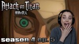 Attack On Titan S4 E5 - "Declaration of War" Reaction