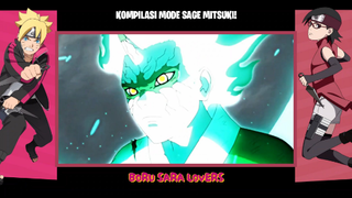 Mitsuki Jadi Satu-Satunya Pengguna Mode Sage di Era Boruto?! Kompilasi Mitsuki & Boruto Edit!