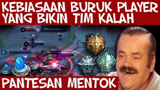 Cara Main Yang Harus Dirubah! KEBIASAAN PLAYER NOOB Penyebab SUSAH NAIK RANK | Mobile Legends