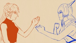 [Arknights Rotoscoping Animation] เฉิน vs เซเรีย