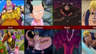 Devil Fruit Forms of One Piece Characters