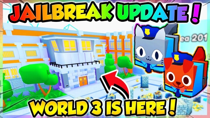 👮‍♂️JAILBREAK🔓 UPDATE IN PET SIMULATOR 99!! (Roblox)