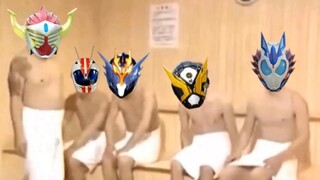 Super hilarious rider in the sauna